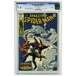 The Amazing Spider-Man #74 Pacific Coast pedigree (Marv The Amazing Spider-Man #74 Pacific Coast ped