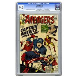 The Avengers #4 Curator pedigree (Marvel, 1964) CGC NM- The Avengers #4 Curator pedigree (Marvel, 19