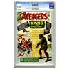 Image 1 : The Avengers #8 (Marvel, 1964) CGC NM 9.4 Off-white to The Avengers #8 (Marvel, 1964) CGC NM 9.4 Off