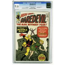 Daredevil #4 (Marvel, 1964) CGC NM+ 9.6 Off-white to wh Daredevil #4 (Marvel, 1964) CGC NM+ 9.6 Off-