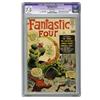 Image 1 : Fantastic Four #1 (Marvel, 1961) CGC Apparent VF- 7.5 S Fantastic Four #1 (Marvel, 1961) CGC Apparen