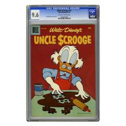 Uncle Scrooge #14 (Dell, 1956) CGC NM+ 9.6 Off-white to Uncle Scrooge #14 (Dell, 1956) CGC NM+ 9.6 O
