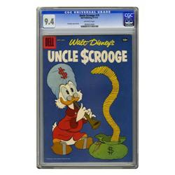 Uncle Scrooge #19 (Dell, 1957) CGC NM 9.4 Off-white pag Uncle Scrooge #19 (Dell, 1957) CGC NM 9.4 Of