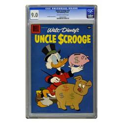 Uncle Scrooge #21 (Dell, 1958) CGC VF/NM 9.0 Off-white Uncle Scrooge #21 (Dell, 1958) CGC VF/NM 9.0 