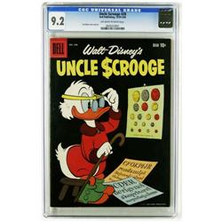 Uncle Scrooge #28 (Dell, 1959) CGC NM- 9.2 Off-white to Uncle Scrooge #28 (Dell, 1959) CGC NM- 9.2 O
