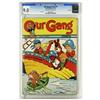 Image 1 : Our Gang #9 File Copy (Dell, 1944) CGC VF/NM 9.0 Off-wh Our Gang #9 File Copy (Dell, 1944) CGC VF/NM