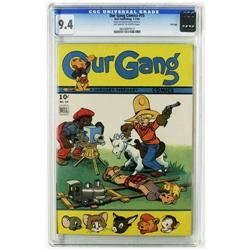Our Gang #15 File Copy (Dell, 1945) CGC NM 9.4 Off-whit Our Gang #15 File Copy (Dell, 1945) CGC NM 9