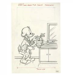 Western Publishing Artist - Uncle Scrooge #188 Cover Or Western Publishing Artist - Uncle Scrooge #1