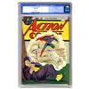 Image 1 : Action Comics #79 "D" Copy pedigree (DC, 1944) CGC VF+ Action Comics #79 "D" Copy pedigree (DC, 1944