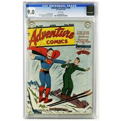Adventure Comics #139 (DC, 1949) CGC VF/NM 9.0 White pa Adventure Comics #139 (DC, 1949) CGC VF/NM 9