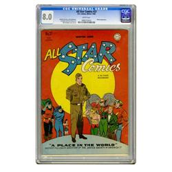 All Star Comics #27 (DC, 1945) CGC VF 8.0 White pages. All Star Comics #27 (DC, 1945) CGC VF 8.0 Whi