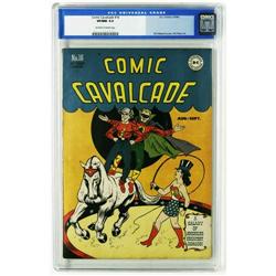 Comic Cavalcade #16 (DC, 1946) CGC VF/NM 9.0 Off-white Comic Cavalcade #16 (DC, 1946) CGC VF/NM 9.0 