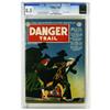 Image 1 : Danger Trail #1 (DC, 1950) CGC VF+ 8.5 Off-white pages. Danger Trail #1 (DC, 1950) CGC VF+ 8.5 Off-w