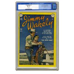 Jimmy Wakely #2 Mile High pedigree (DC, 1949) CGC NM 9. Jimmy Wakely #2 Mile High pedigree (DC, 1949