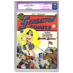 Sensation Comics #1 (DC, 1942) CGC Apparent NM 9.4 Slig Sensation Comics #1 (DC, 1942) CGC Apparent 