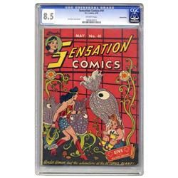 Sensation Comics #41 Diamond Run pedigree (DC, 1945) CG Sensation Comics #41 Diamond Run pedigree (D