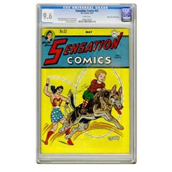 Sensation Comics #53 Mile High pedigree (DC, 1946) CGC Sensation Comics #53 Mile High pedigree (DC, 