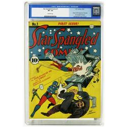 Star Spangled Comics #1 (DC, 1941) CGC VF- 7.5 Off-whit Star Spangled Comics #1 (DC, 1941) CGC VF- 7