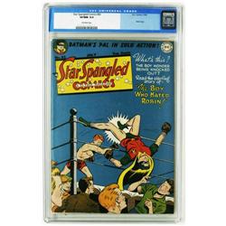 Star Spangled Comics #82 (DC, 1948) CGC VF/NM 9.0 Off-w Star Spangled Comics #82 (DC, 1948) CGC VF/N