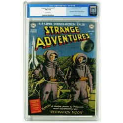 Strange Adventures #1 (DC, 1950) CGC VF+ 8.5 Off-white Strange Adventures #1 (DC, 1950) CGC VF+ 8.5 