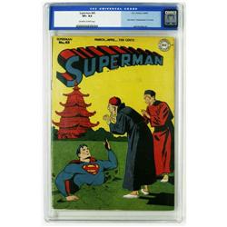 Superman #45 (DC, 1947) CGC VF+ 8.5 Off-white to white Superman #45 (DC, 1947) CGC VF+ 8.5 Off-white
