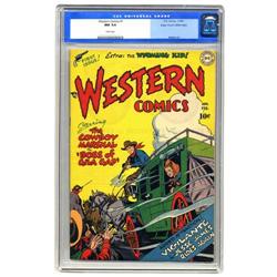 Western Comics #1 Mile High pedigree (DC, 1948) CGC NM Western Comics #1 Mile High pedigree (DC, 194