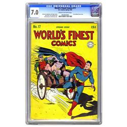 World's Finest Comics #17 (DC, 1945) CGC FN/VF 7.0 Crea World's Finest Comics #17 (DC, 1945) CGC FN/