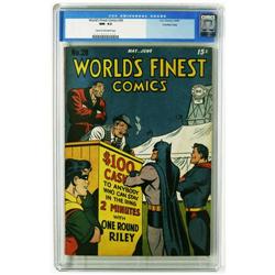World's Finest Comics #28 Crowley pedigree (DC, 1947) C World's Finest Comics #28 Crowley Copy pedig