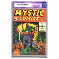 Mystic Comics #1 (Timely, 1940) CGC Apparent VF/NM 9.0 Mystic Comics #1 (Timely, 1940) CGC Apparent 