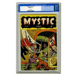 Mystic Comics #1 (Timely, 1944) CGC FN/VF 7.0 Off-white Mystic Comics #1 (Timely, 1944) CGC FN/VF 7.