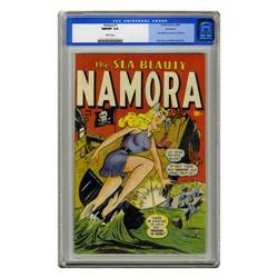 Namora #1 Vancouver pedigree (Timely, 1948) CGC NM/MT 9 Namora #1 Vancouver pedigree (Timely, 1948) 