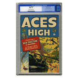 Aces High #1 Gaines File pedigree 1/12 (EC, 1955) CGC N Aces High #1 Gaines File pedigree 1/12 (EC, 