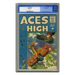 Aces High #3 Gaines File pedigree (EC, 1955) CGC NM+ 9. Aces High #3 Gaines File pedigree (EC, 1955)