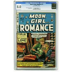 A Moon, A Girl... Romance #11 (EC, 1950) CGC VF 8.0 Cre A Moon, A Girl... Romance #11 (EC, 1950) CGC