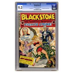 Blackstone, the Magician Detective #1 (EC, 1947) CGC NM Blackstone, the Magician Detective #1 (EC, 1
