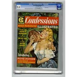 Confessions Illustrated #1 Gaines File pedigree (EC, 19 Confessions Illustrated #1 Gaines File pedig