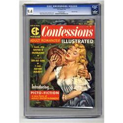 Confessions Illustrated #1 Gaines File Copy pedigree (E Confessions Illustrated #1 Gaines File Copy 