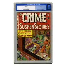 Crime SuspenStories #9 Gaines File pedigree (EC, 1952) Crime SuspenStories #9 Gaines File pedigree (