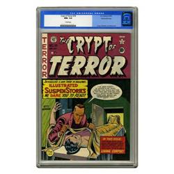 Crypt of Terror #18 Gaines File pedigree (EC, 1950) CGC Crypt of Terror #18 Gaines File pedigree (EC