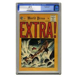 Extra! #4 Gaines File pedigree, 1/12 (EC, 1955) CGC NM- Extra! #4 Gaines File pedigree 1/12 (EC, 195