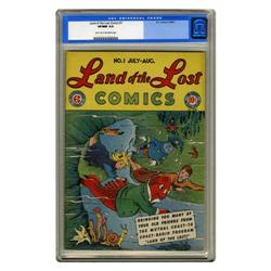 Land of the Lost #1 (EC, 1946) CGC VF/NM 9.0 Light tan Land of the Lost #1 (EC, 1946) CGC VF/NM 9.0 