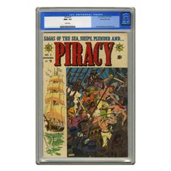 Piracy #1 Gaines File pedigree 12/12 (EC, 1954) CGC NM+ Piracy #1 Gaines File pedigree 12/12 (EC, 19