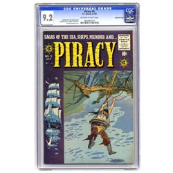 Piracy #5 Gaines File pedigree, 9/12 (EC, 1955) CGC NM- Piracy #5 Gaines File pedigree 9/12 (EC, 195