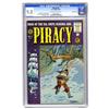Image 1 : Piracy #5 Gaines File pedigree (EC, 1955) CGC VF/NM 9.0 Piracy #5 Gaines File pedigree (EC, 1955) CG
