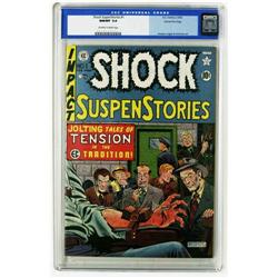 Shock SuspenStories #1 Gaines File pedigree 8/11 (EC, 1 Shock SuspenStories #1 Gaines File pedigree 