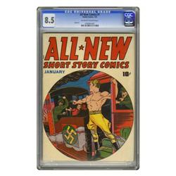 All-New Comics #1 (Family/Harvey, 1943) CGC VF+ 8.5 Off All-New Comics #1 (Family/Harvey, 1943) CGC 