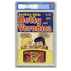 Archie's Girls, Betty and Veronica #1 (Archie, 1950) CG Archie's Girls, Betty and Veronica #1 (Archi