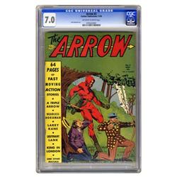 Arrow #2 (Centaur, 1940) CGC FN/VF 7.0 Off-white to whi Arrow #2 (Centaur, 1940) CGC FN/VF 7.0 Off-w