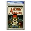 Image 1 : Atomic Comics #1 (Green Publishing Co., 1946) CGC VF 8. Atomic Comics #1 (Green Publishing Co., 1946