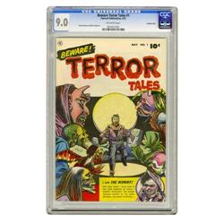 Beware Terror Tales #1 Crowley Copy pedigree (Fawcett, Beware Terror Tales #1 Crowley Copy pedigree 